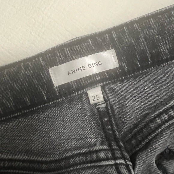 Anine Bing Frida Jeans in Charcoal - Size 25 - Picture 5 of 5